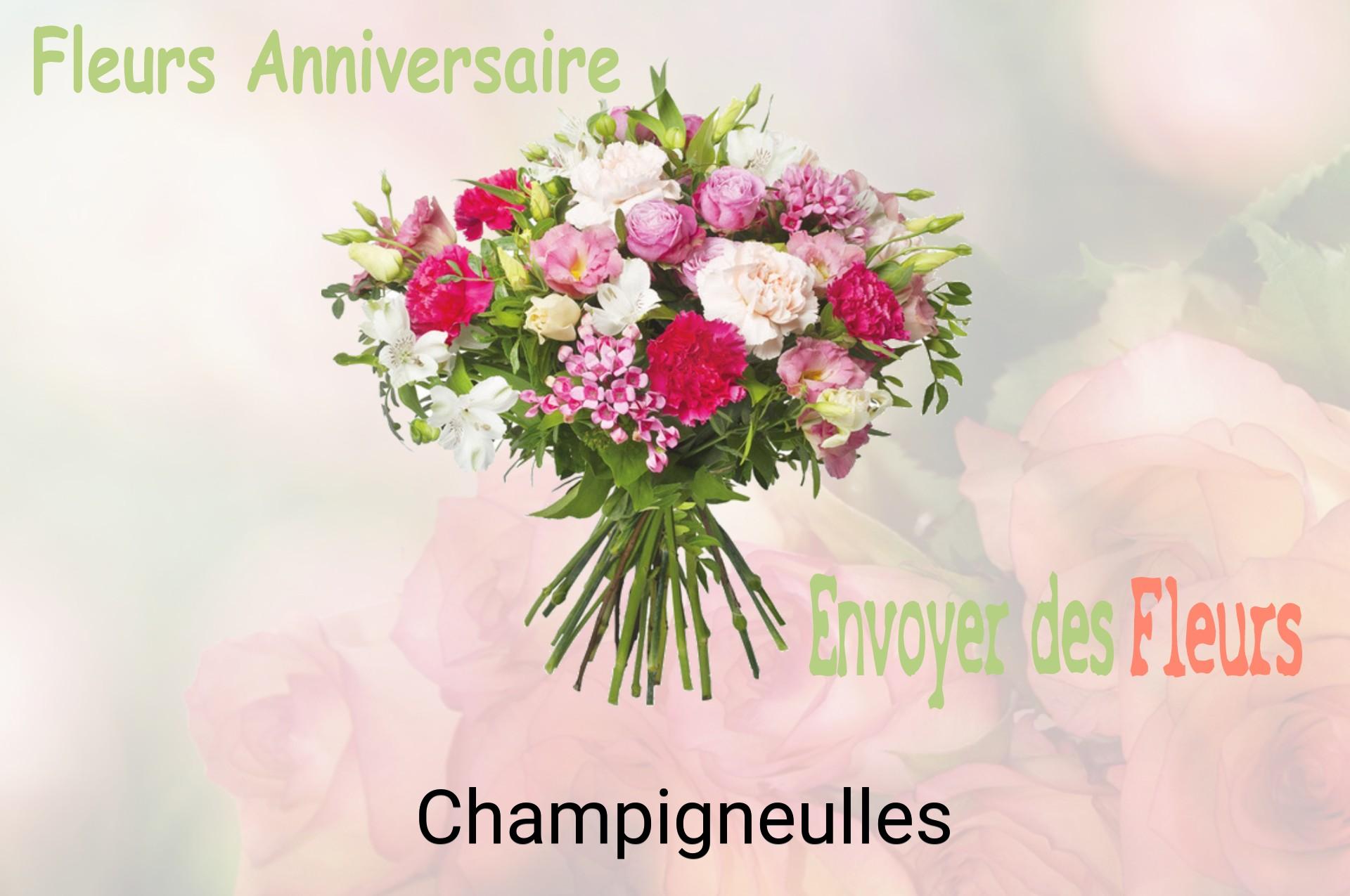 Bouquet de fleurs d’anniversaire livré à Champigneulles